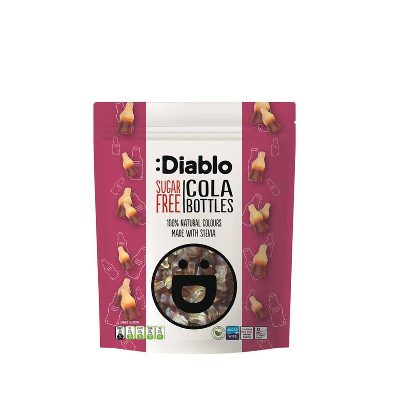 Diablo Sugar Free Cola Bottle Jelly Sweets 75g The Highway Heritage Stop