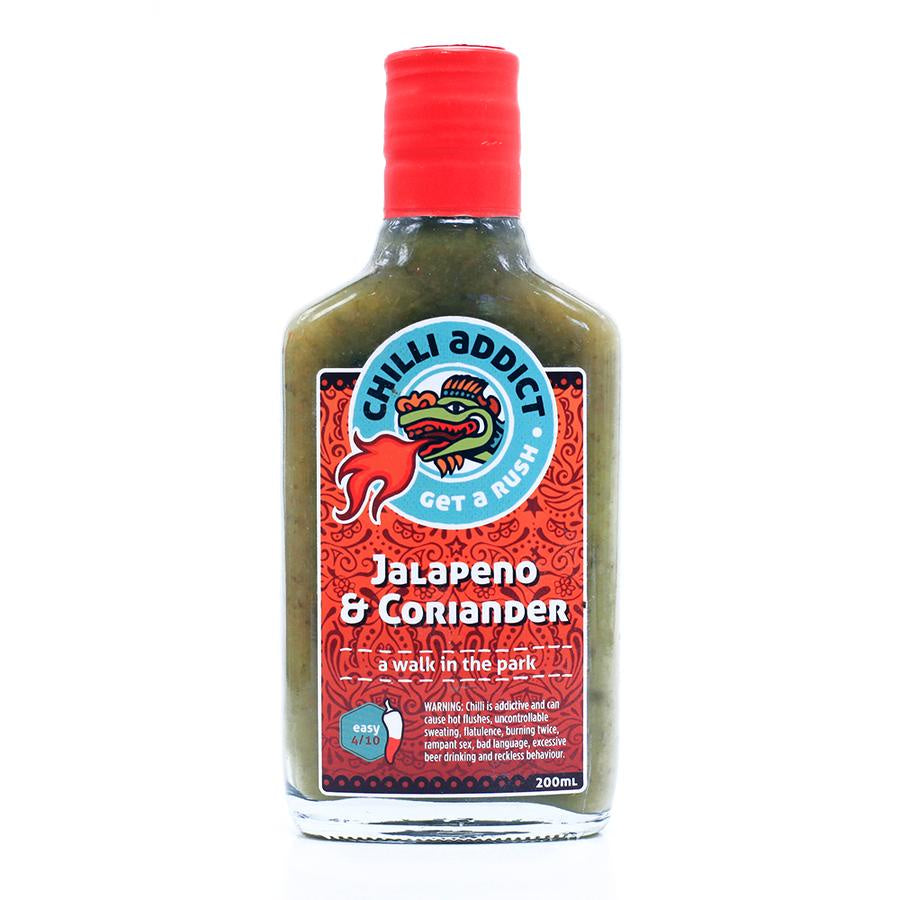 Chilli Addict Sauce 200ml Jalapeno & Coriander