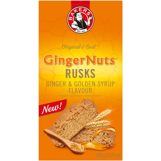 Bakers Gingernut Rusks 450g | The Highway Heritage Stop