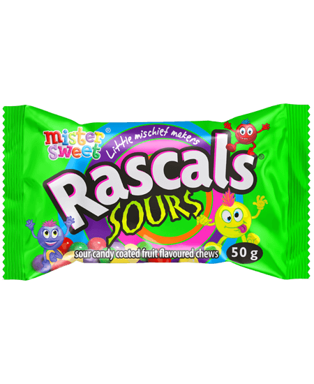 Mister Sweet Rascals Sours 50g