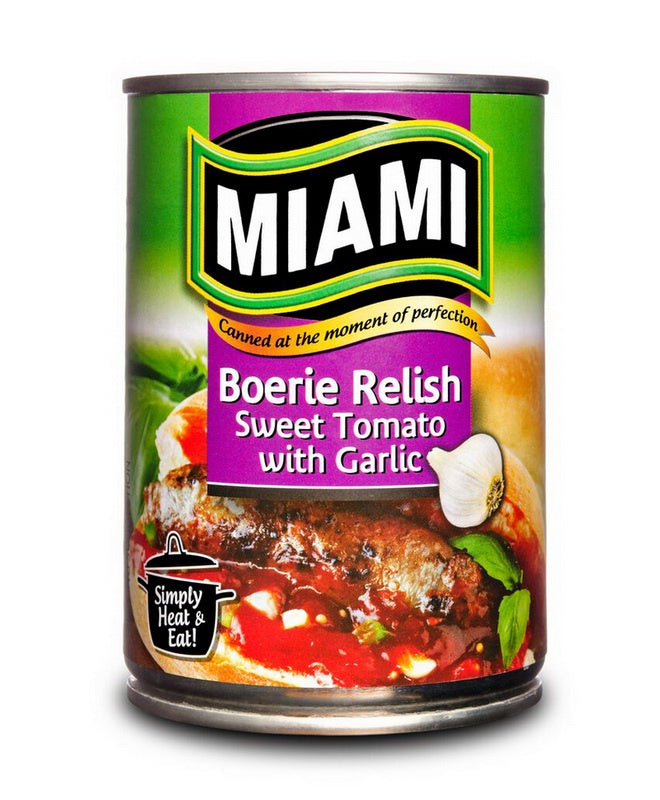 Miami Boerie Relish Sweet Tomato with Garlic 450g