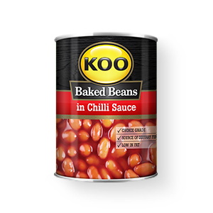 Koo Baked Beans in Chilli Sauce 420g