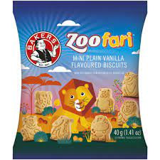 Bakers Zoofari - Mini Biscuits 40g
