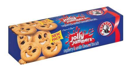 Bakers Jolly Jammers - Raspberry 200g