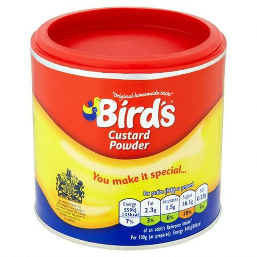 Birds Custard Powder Tin 350g