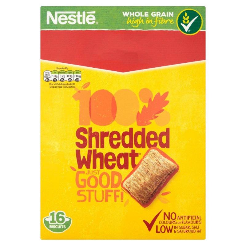 Nestle Shredded Wheat (16 Biscuits)
