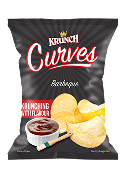 Curves Chips - BBQ 125g