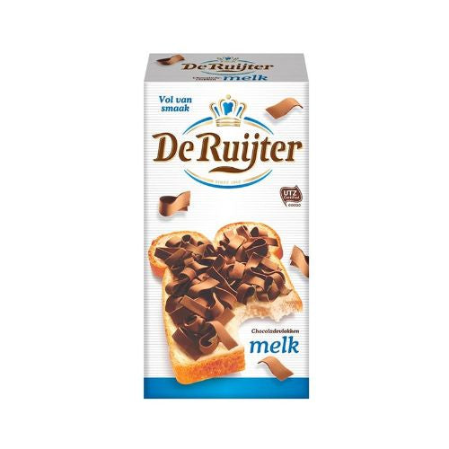 De Ruijter Milk Chocolate Flakes 300g