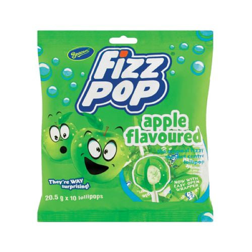 Beacon Fizz Pops Apple (10 Pack)
