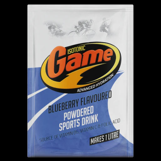 Game Powdered Sports Drink Satchets 80g Blueberry