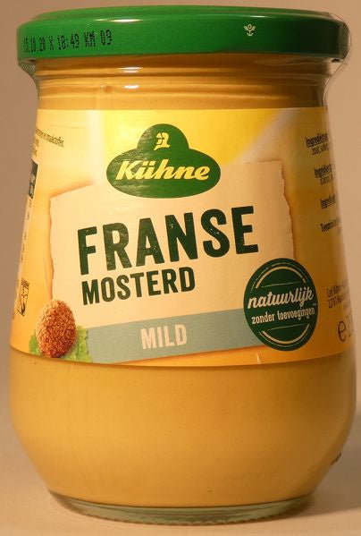 Kuhne French Mustard Mild 255g