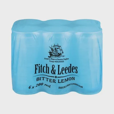 Fitch & Leedes 6 Pack - Bitter Lemon