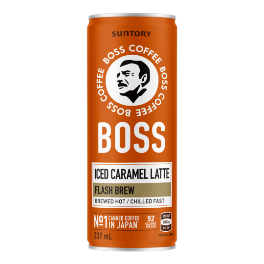 Boss Iced Caramel Latte 237ml