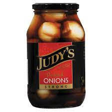Judy's Pickled Onions Strong 410g