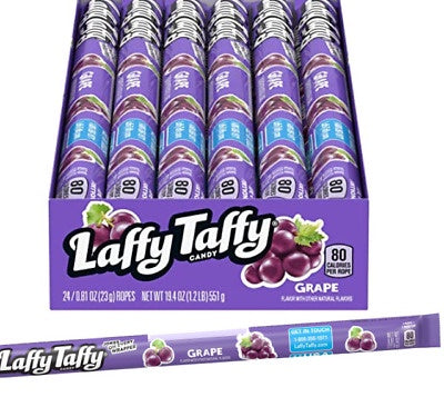 Wonka Laffy Taffy Rope - Grape 22.9g