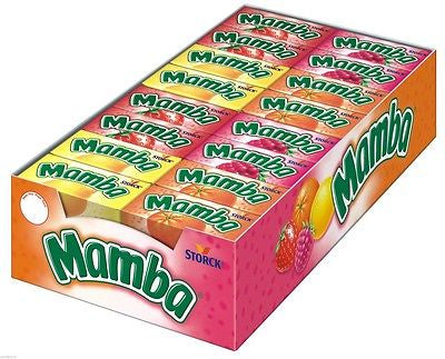 Mamba Fruit Chew Bars 75g