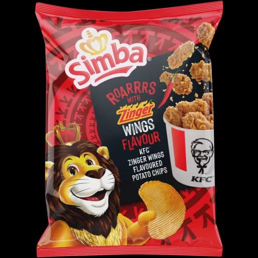 Simba Crisps - Zinger Wings 120g