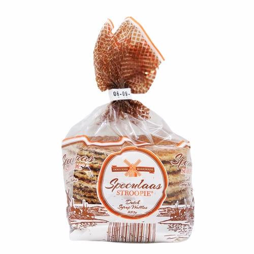 Holland Bakehouse Stroopie Dutch Stroopwafels Speculaas 250g