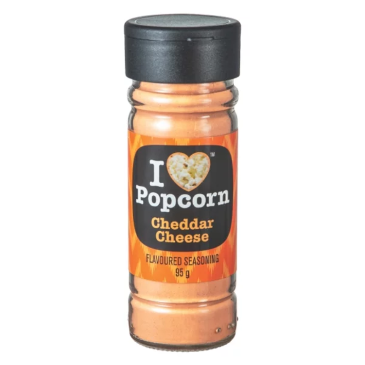 I Love Popcorn: Popcorn Delights Seasoning Cheddar Cheese 95g