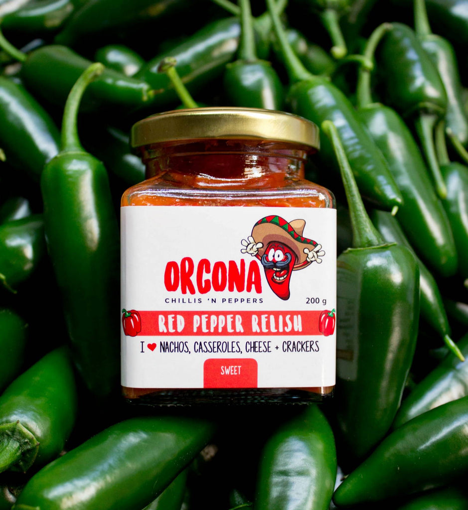 Orcona Red Pepper Relish 200g