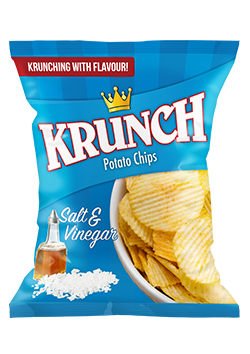 Krunch Chips - Salt & Vinegar 125g