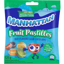 Manhattan Fruit Pastilles 125g