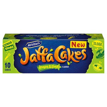 McVities  Jaffa Cakes Lemon & Lime Flavour 10 Pack
