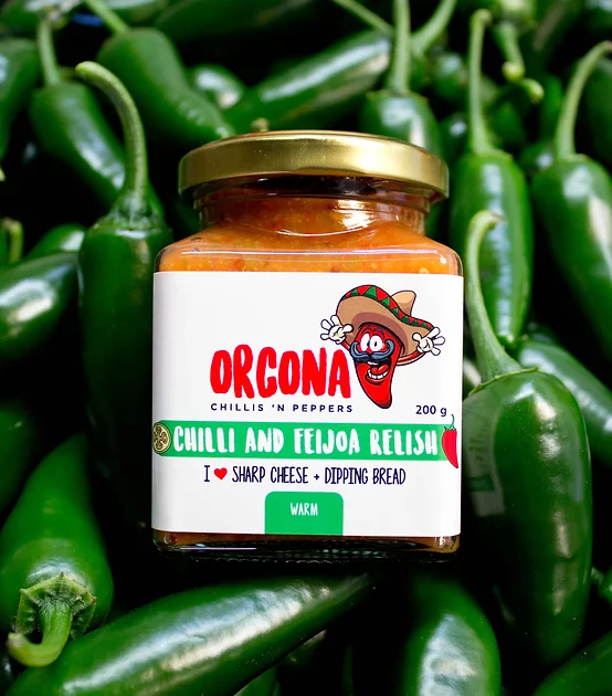 Orcona Chilli & Feijoa Relish 200g