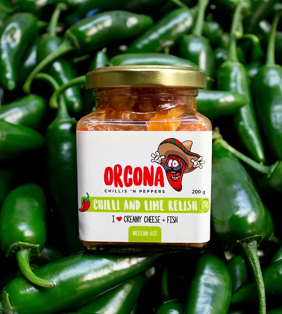 Orcona Chilli & Lime Relish 200g