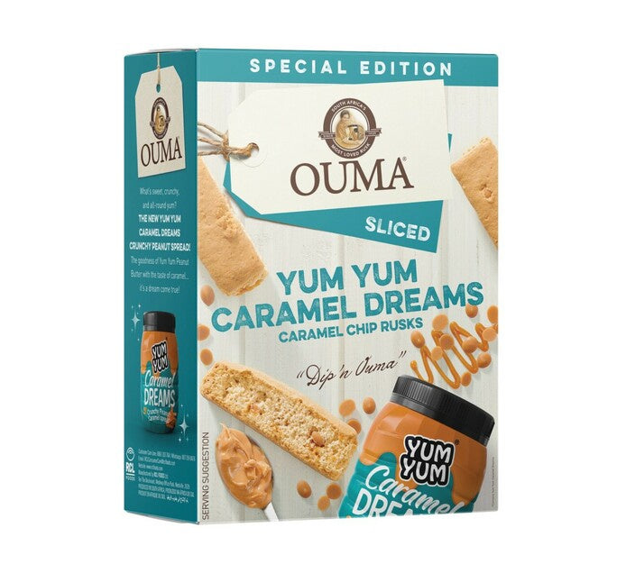 Ouma Rusks Yum Yum Caramel Dream 450g