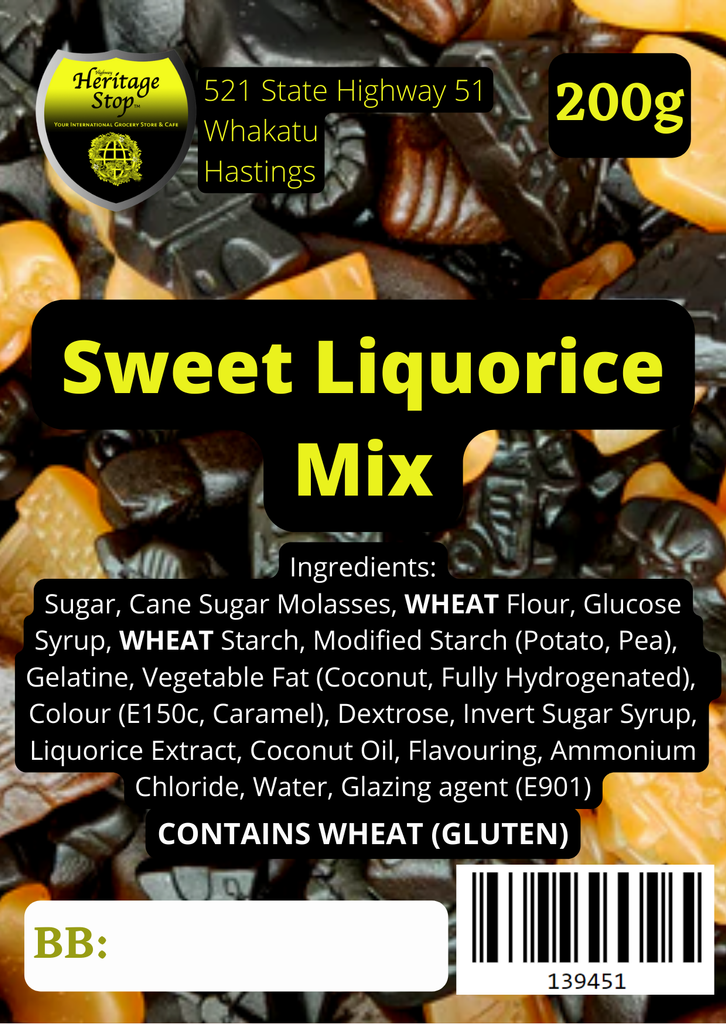 Sweet Liquorice Mix 200g