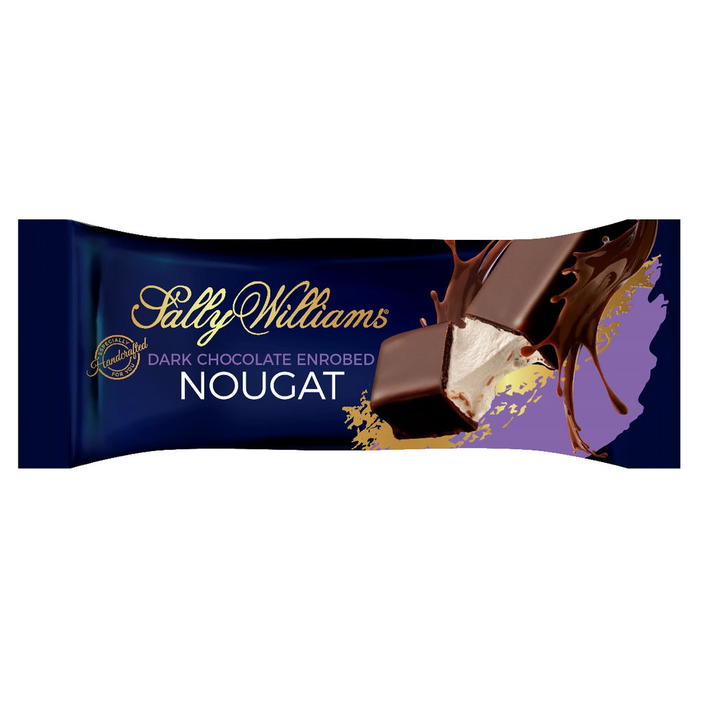 Sally Williams Dark Chocolate Coated Nougat 50g