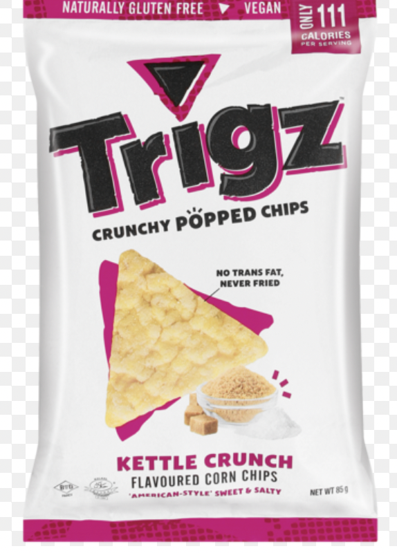 Trigz Corn Chips - Kettle Crunch 85g