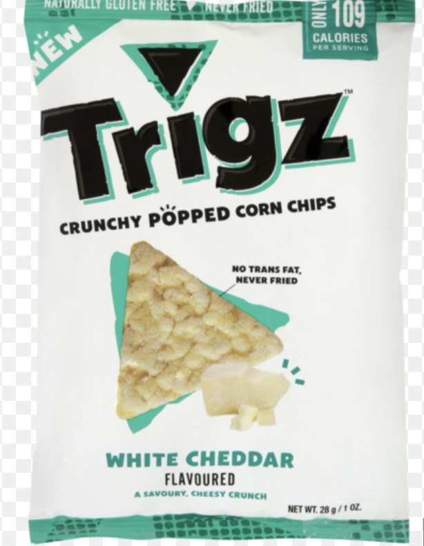 Trigz Corn Chips - White Cheddar 85g