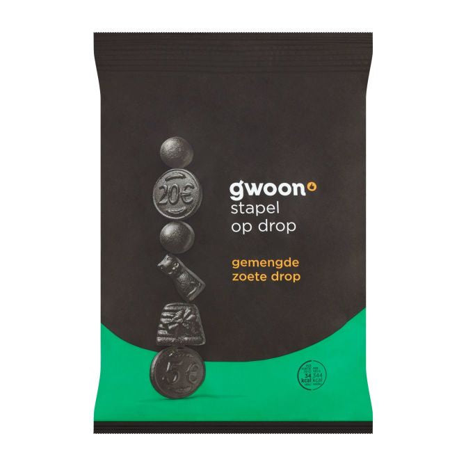 G'woon Sweet Liquorice Mixed 400g