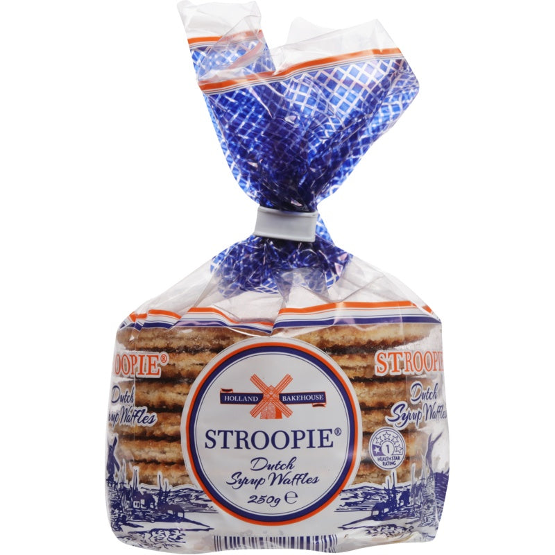 Holland Bakehouse Stroopie Dutch Stroopwafels 250g