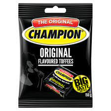 Champion Toffee Prepack 150g - Original