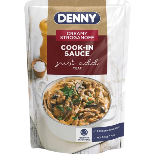Denny Cook-In Sauce 415g Creamy Stroganoff