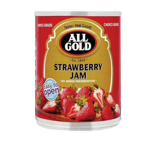 All Gold Smooth Jam Strawberry 450g