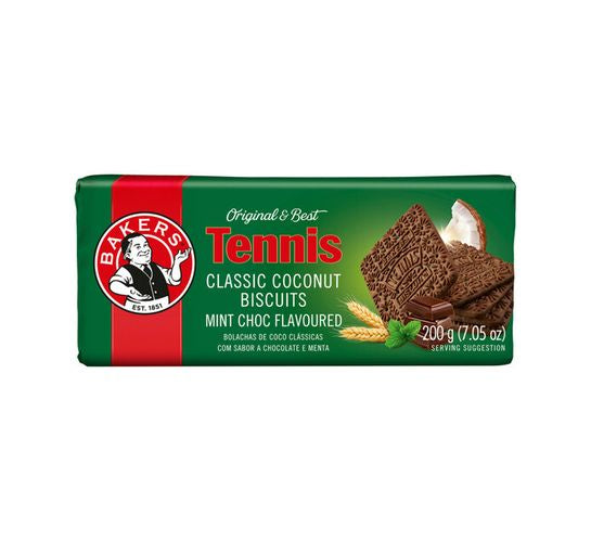 Bakers Tennis Biscuits Chocmint 200g
