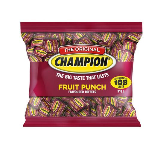 Champion Toffee Single 1's Fruit Punch