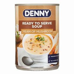 Denny Ready to Serve Cream of Mushroom Soup 400g