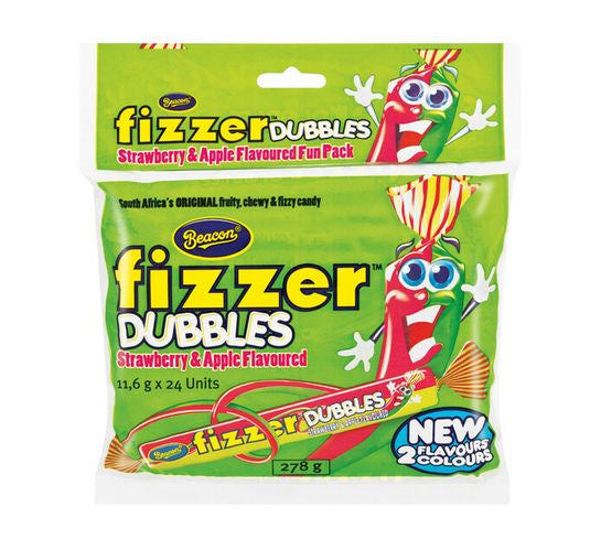 Beacon Fizzer Dubbles Strawberry & Apple (24 Pack)