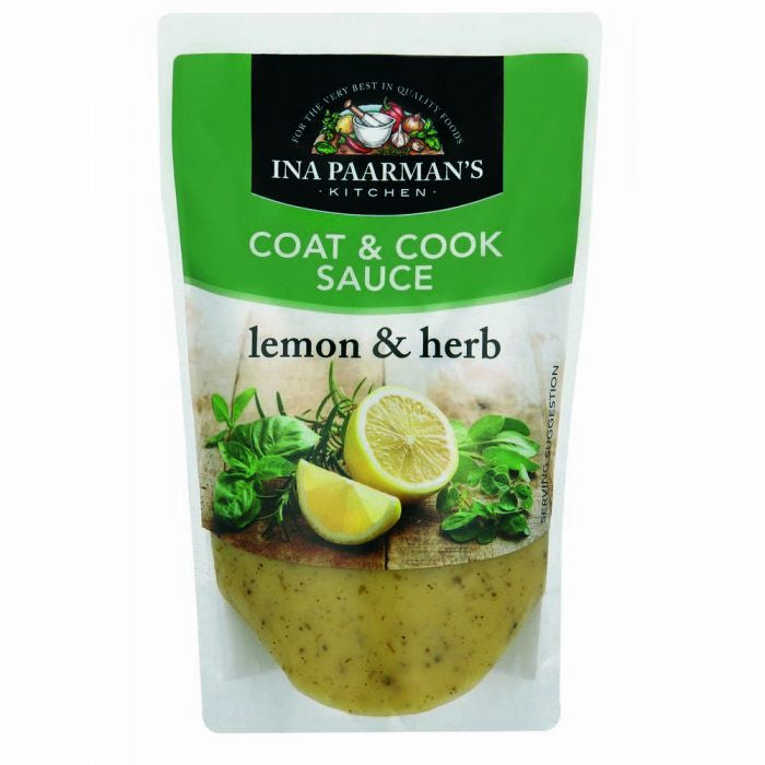 Ina Paarman Coat & Cook Sauce 200ml Lemon & Herb