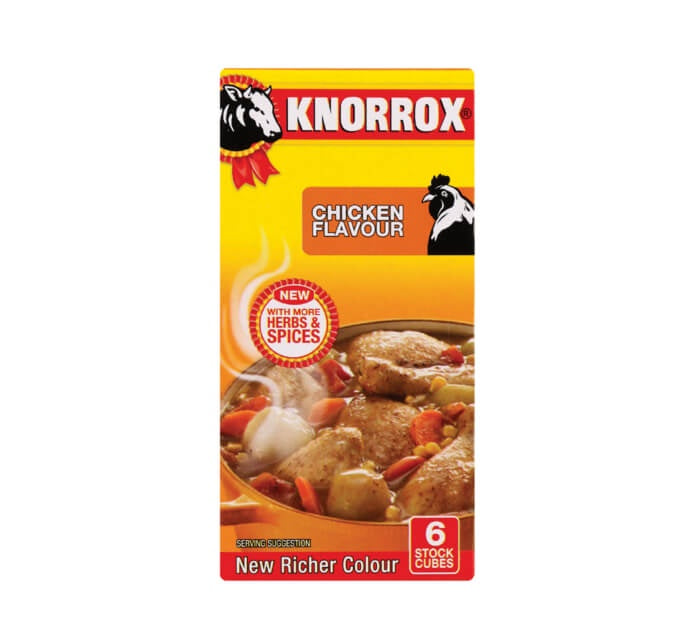 Knorrox Chicken Stock Cubes 6's