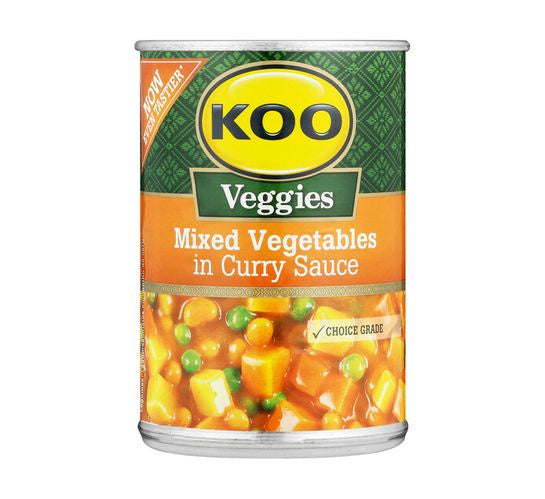 Koo Mixed Vegetables in Curry Sauce 420g