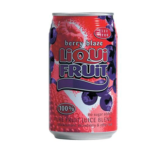 Liquifruit Juice Can 300ml Berry Blaze