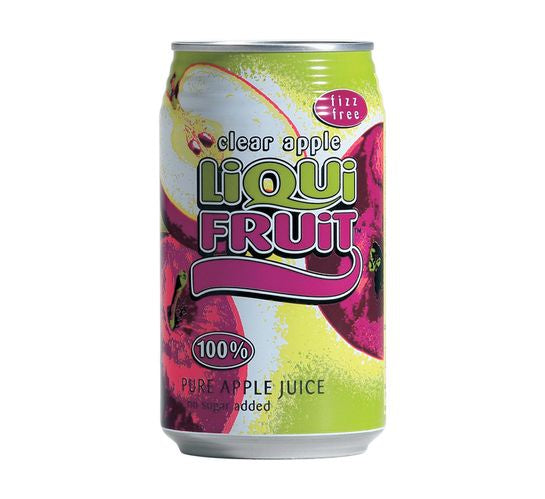 Liquifruit Juice Can 300ml Clear Apple