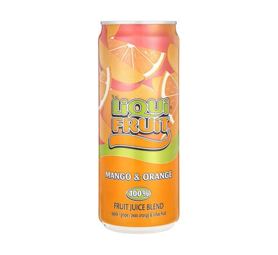 Liquifruit Juice Can 300ml Mango & Orange