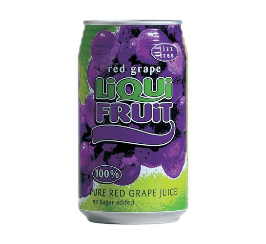 Liquifruit Juice Can 300ml Red Grape